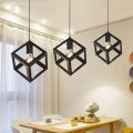 New Square Cube Hanging Lamp, Ceiling Light, Ceiling Lamp, Pendant Lamp, Pendant Light. 