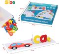 Kids Alphabet Wooden Spelling Game – Fun Educational Learning Cards & Letter Set. 