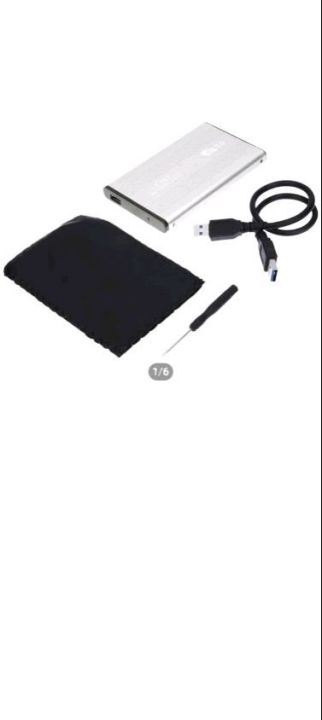 SATA SSD Cover Box Hard Disk Drive External Case HDD Enclosure for PC  Or  Laptop - Black