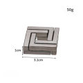 Lock Puzzles Classic IQ Metal Brain teaser Magic Baffling Puzzles Game Toys For Children Adults Funny Metal Puzzle.