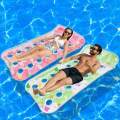 1pc Inflatable Floats Bed Swim Ring Tube Water Leisure Bed Swim Air Mattresses Swim Pool Sleeping Bed Beach Lounger Chair. 