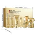 Placenta Skin Care Seven-Piece Set, Rich in Placenta Essence Ingredients, Moisturizing Skin Care Products, Hydrating, Nourishing, Refreshing, Lotion Set, Including Facial Essence, Eye Cream, Face Cream, Cleanser, Essence Cream, Suitable for All Skin Ty.... 