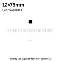 Culture Test Tube Borosilicate Glass Autoclavable Lab Sample Tube with Black Phenolic Screw Cap Heat Resistant for Laboratory Scientific Research Biology Chemistry Use 12x75 12x100 16x100 16x150 18x150 18x180 20x150 20x200 25x150 25x200 25x250 38x200mm. 