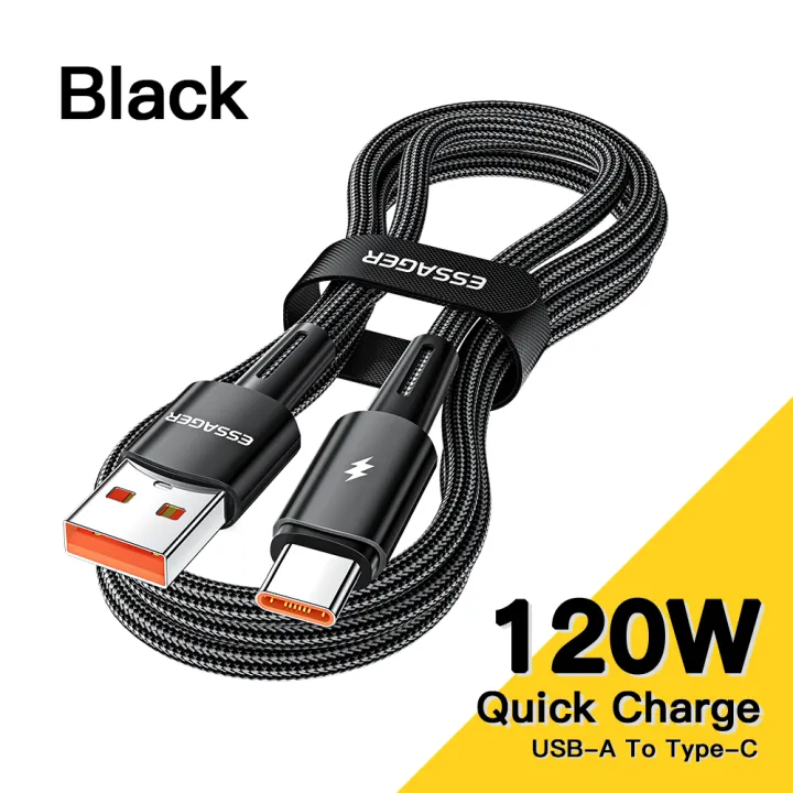 Essager%20120W%20USB%20Type%20C%20Cable%20Super%20Fast%20Charge%2067W%20Cable%20Quick%20Charge%206A%20For%20%2012Pro%20Redmi%20K50%20Note%2011Pro%20Black%20Shark5%20Pro%20-%20Image%207