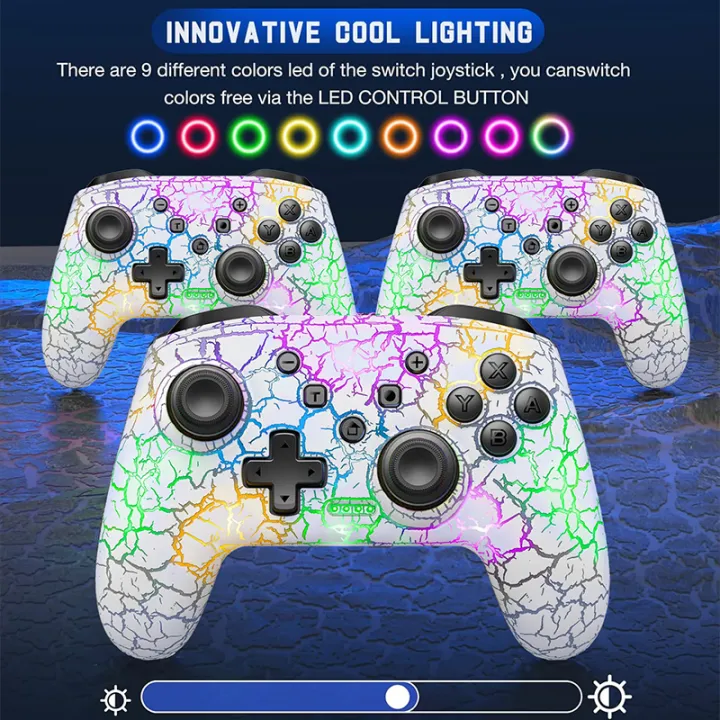 Six%20Axis%20Gyroscope%20Dual%20Vibration%20RGB%20Wireless%20Gamepad%20LED%20CRACK%20PROCESS%20For%20Nintendo%20Switch%20TV%20Box%20PS3%20PC%20Joystick%20Controller%20-%20Image%202