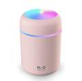 H2O Portable Rainbow Humidifier Led Ultrasonic Cool Mist USB Car Air Aroma Silent Diffuser For Home Office Hotel. 