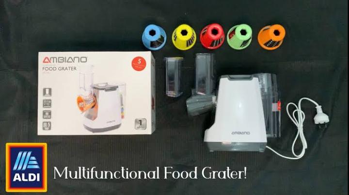 Ambiano Multifunctional Food Grater, Food Grater, Imported Food Grater