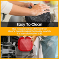 Square Silicone Air Fryer Mats Suitable for 4-7 Quart Ovens , Reusable Non-Stick Sheets Compatible for Air Fryers.