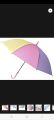 medium side umbell for kids 8to15year  automatic Lightweight trasparent umbrella  with easy grip.. 