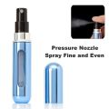 1PC 5/8ml Travel Portable Mini Perfume Spray Bottle Scent Pump Perfume Atomizer Refillable Bottling Atomizer Aluminum.
