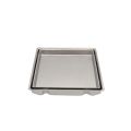 Tile Insert Drain , 6 by 6 Inch Tile Drain , Shower Drain , Bathroom Drain , Square Tile Insert Drain , Bathroom Tile Insert Drain , Shower Hidden Drain , Bathroom Jali , Tile Wali Jali , Stainless Steel Floor Waste Drain , Rustproof. 
