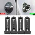 Car Door Lock Buffer For Honda CIVIC 2005-2023 Rattling STOP Soundproof Screaks Deaf Seal Deadener Deadening Car Parts. 