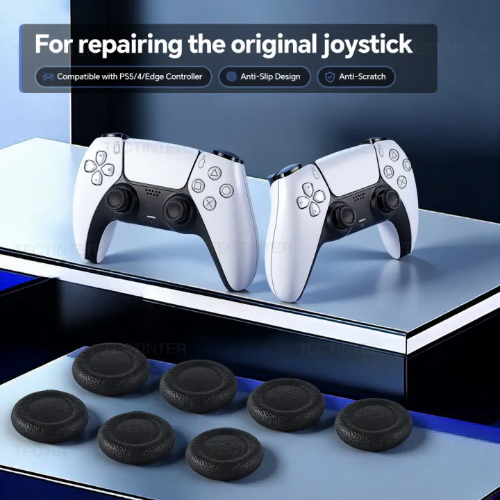Plastic%20Non-slip%20Thumb%20Grip%20Caps,Wearproof%20Joystick%20Covers%20for%20PS4%20PS5%20Controller,Game%20Repair%20Spare%20Accessories%20-%20Image%203