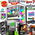 RTX 5060 8GB Graphics Powered With Ryzen 7 5700X Powerful Gaming PC, 8/16GB 3200Mhz RAM, 650Watt 80+Bronze PSU Performance Gaming Editing Desktop. 
