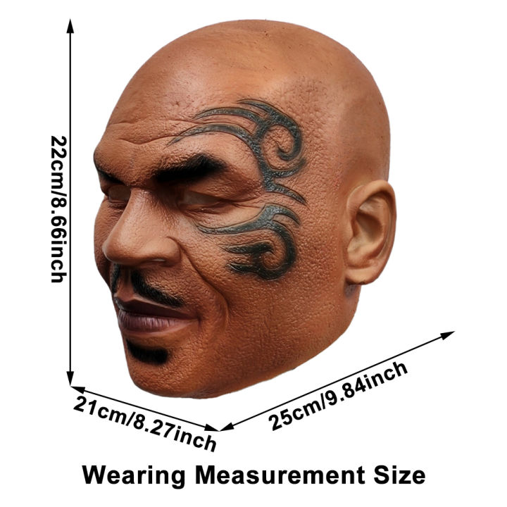 Mike%20Tyson%20Mask%20Man%20Boxing%20Champion%20Realistic%20Head%20Cover%20Fancy%20Dress%20Party%20Halloween%20Carnival%20Celebrity%20Cosplay%20Costume%20Props%20-%20Image%204
