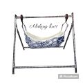 Baby cradle swing cot round shape with stand full folding ghodiya jhula. 