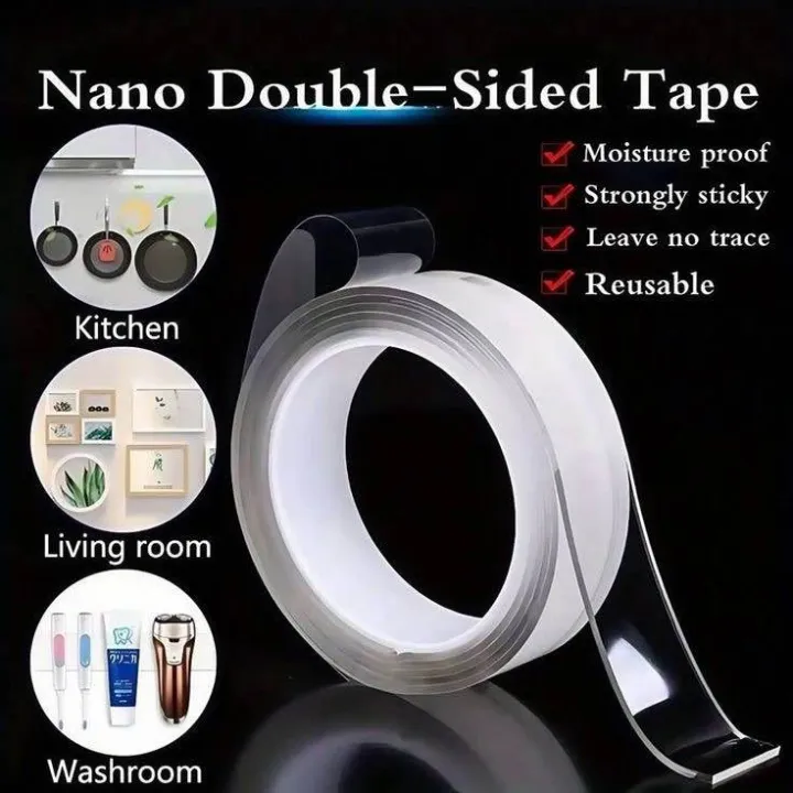 Nano Tape Balloon Making Set with Glitter – Double Sided Adhesive Tape ...