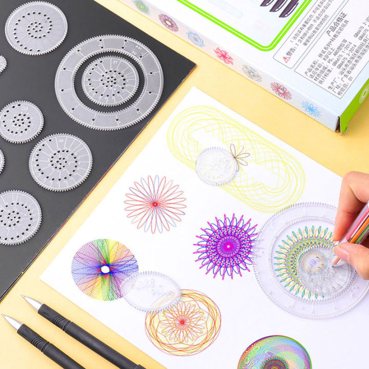 11/22pcs%20Spirograph%20Drawing%20Toys%20Set%20Interlocking%20Gears%20Wheels%20Geometric%20Ruler%20Drawing%20Accessories%20Creative%20Educational%20Kids%20Toy%20-%20Image%207