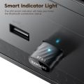 Toocki USB Bluetooth Adapter BT 5.1 Dongle Audio Receiver Speaker for PC Speaker Wireless Mouse Earphone Keyboard Music Transmit. 