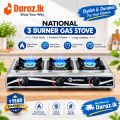 High Quality Steel 3 Burner Gas Cooker. 