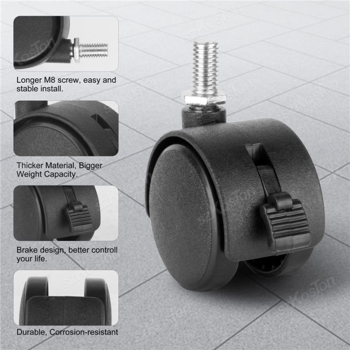 4%20Pcs/pack%20Universal%20Mute%20Caster%20M8%20Wheel%201.5Inch%20Replacement%20Furniture%20Table%20Drawers%20Cabinets%20Swivel%20Rollers%20360%20Degree%20Wheels%20-%20Image%202