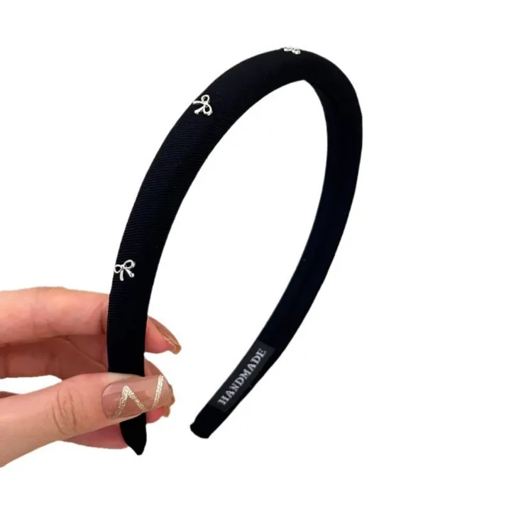 1PC%20Generic%20Women's%20Headband%20Set,%203%20Pieces,%20White,%20Pink,%20Black,%20with%20Bow%20Accents%20-%20Image%206