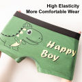 4 Pcs/Set Kids Boys Underwear Cotton Children Boxer Shorts Dinosaur Cartoon Child Panty Breathable Boys Boxers Briefs Trunks. 