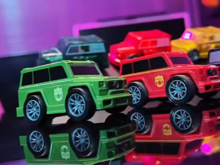 Pull Back Dinosaur Toy Dinosaur Truck Toy with Foldable Slide Inertial Drive Perfect Birthday Gift for Boys Portable Handle Container Carrier Vehicle Dinosaur Swallow Truck Toy