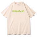 365 Party Girl T-shirt Charlie XCX Brat 360 Album T-shirt Retro Fashion Women's T-shirt Grunge Cult Classic Printed T-shirt. 