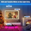 Tuya Wifi 5V USB LED Strip Lights 5050 RGBCCT Led Light Flexible Lamp Tape APP Control Room Party TV Desk Bedroom for . 