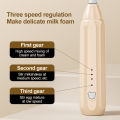 MINI Coffee Frother USB Rechargeable 3 Speeds Foam Maker Coffee Milk Mixer Electric Handle Blender Egg Beater Hot Cooking Tools. 