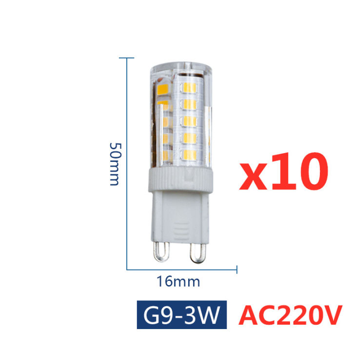 10pcs/lot%20E14%20G9%20G4%20LED%20Lamp%20AC%20220V%203W%205W%209W%20Ceramic%20360%20Beam%20Angle%20Led%20Bulb%20Warm/Cold%20White%20Spotlight%20Replace%20Halogen%20Light%20-%20Image%207