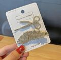 2pcs Pack Golden Baby Girl Hair Pins Infant Girl Hair Clips Hair Accessories. 