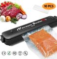 2in1] Vacuum Sealer Machine | Automatic Vacuum Sealing Packing | Vacuum and Seal Function 10 FREE VACUUM BAGS. 