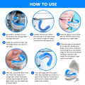 Anti-Snoring Mouthpiece Anti-Snoring Device Night Time Teeth Mouthguard Adjustable Sleeping Mouth Guard for Bruxism Stop Snoring. 