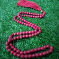 Surkh Feroza Stone Tasbeeh 100 Beads Size 8mm | Red Feroza Tasbih | Original Feroza Stone Tasbih | Pure Feroza Stone Tasbeeh | Best Quality Ferozah Tasbeeh | Lal Feroza Stone Tasbih | Muslim Prayer Beads | Best Stone Tasbeeh. 