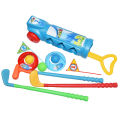 Toddler Golf Set, Children Minigolf Play Sport Game Practice Indoor and Outdoor Sports Fitness Ball Outdoor Toys for Boys Girls. 