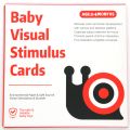 VISUAL CARDS Baby Early Education Training Card Baby Visual Stimulation Black and White Card Tracking Laraca Color Card. 