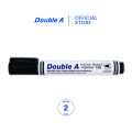 Double A whiteboard marker pen with 4 colors available in box. 