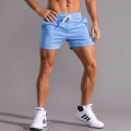 Summer Cotton Gym Shorts Men Sport Running Shorts Homme Breathable Soft Basketball Tennis Short Pants Male Workout Sportswear. 