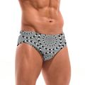 Spiral Optical Swim Trunks Stretchy Soft Skin-friendly Men's Triangle Swim Trunks Beach Carnivals Swimming Bathing Swimwear. 