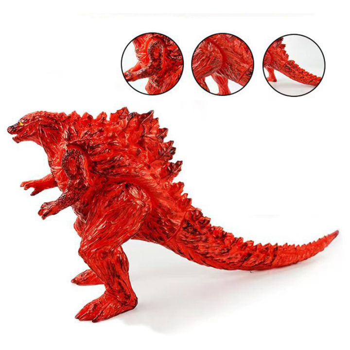 Planet%20Godzilla%20Action%20Figures%203%20Colors%20Anime%20Figure%20Model%20Godzilla%2016cm%20Soft%20Glue%20Monster%20Doll%20Statue%20Ornaments%20Children%20Toys%20-%20Image%205