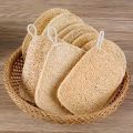 6pcs Natural Loofah Exfoliating Sponges - Gentle Body Scrubber for Shower & Bath, Bamboo Fiber Cleaning Pads.