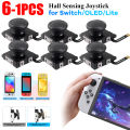 1-6PCS Hall Sensing Joystick for JoyCon Replacement No Drifting Electromagnetic Stick for Swicth / Switch OLED/Lite. 