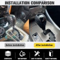 Car Styling Automatic PU Leather Gear Shift Knob For Lexus GS350 GS450h GS460 LS460 LS600h RX350 RX450h ES350 IS250 2008 2009.