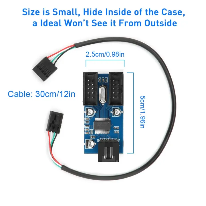 Motherboard%20USB%202.0%209-Pin%20Header%20to%202-Port%20Hub%20Splitter%20-%2030CM%20Cable%20USB%209-Pin%20Internal%20Cable%20Adapter%20-%20Image%205