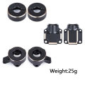 Axial SCX30 1/30 Brass Upgrade Set - Steering Knuckles, Diff Covers&Rear Hub Weights - For Ford Bronco Jeep Wrangler Models. 