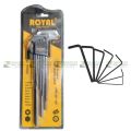 Allen key set Alengi set steel allen hex key wrench set  [Medium  size] Brand- Royal. 