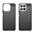 Honor X7C / 200 Smart Carbon fiber silicone back cover. 