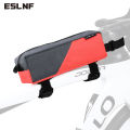 ESLNF Road Bike Top Tube Cycling Bag Color Matching Waterproof Mountain Road Bike Front Beam Bag 300D PVC Bicycle Outdoor Bag. 